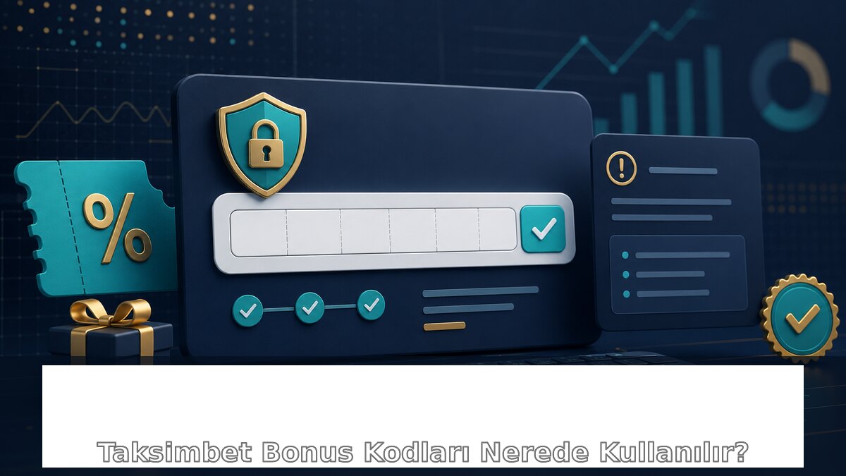 Taksimbet Bonus Kodları Nerede Kullanılır hakkında Taksimbet bilgilendirme görseli