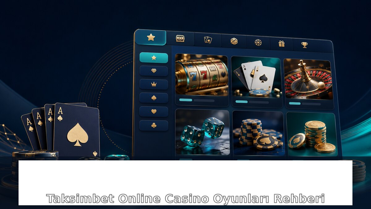 Taksimbet Online Casino Oyunları Rehberi hakkında Taksimbet bilgilendirme görseli