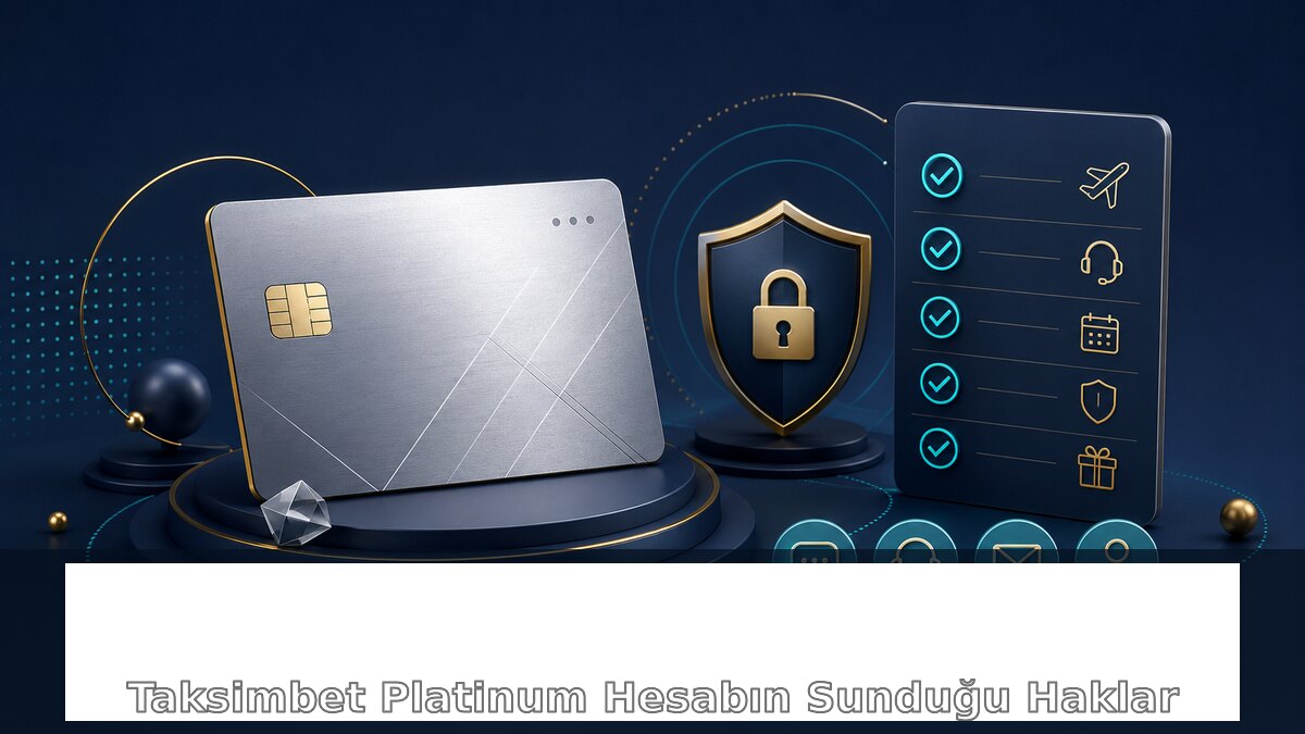 Taksimbet Platinum Hesabın Sunduğu Haklar hakkında Taksimbet bilgilendirme görseli