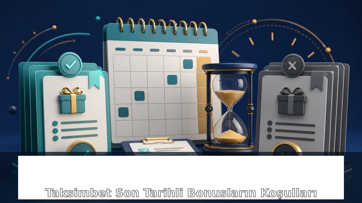 Taksimbet Son Tarihli Bonusların Koşulları hakkında Taksimbet bilgilendirme görseli