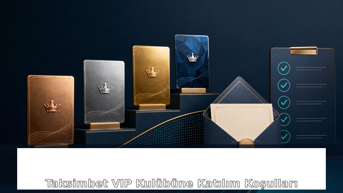 Taksimbet VIP Kulübüne Katılım Koşulları hakkında Taksimbet bilgilendirme görseli